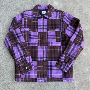 Obey Plaid Jacket